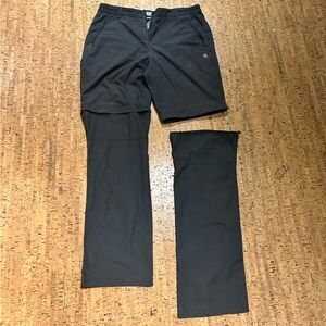 Craghoppers Charcoal Outdoor Trousers, converts to shorts